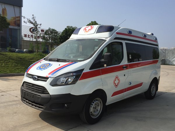 福特新全順V362中軸轉(zhuǎn)運(yùn)型救護(hù)車(chē)-異形警燈