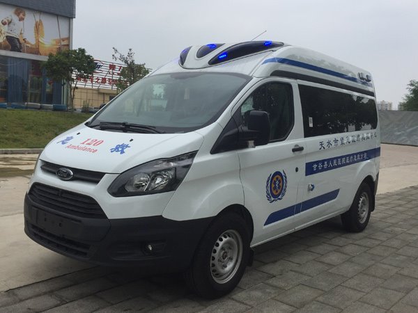 福特新全順V362中軸轉運型救護車/異形警燈