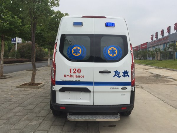 福特新全順V362中軸轉運型救護車/異形警燈