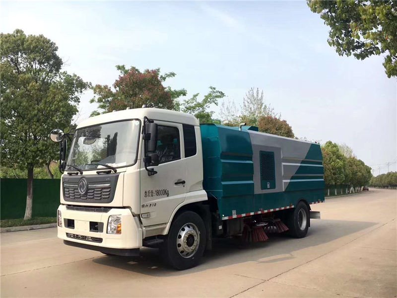  國六東風(fēng)新款天錦清洗掃路車-洗掃車