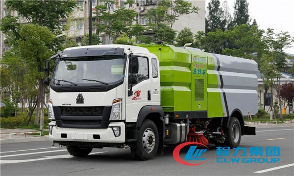 國六重汽豪沃16方G5X洗掃車