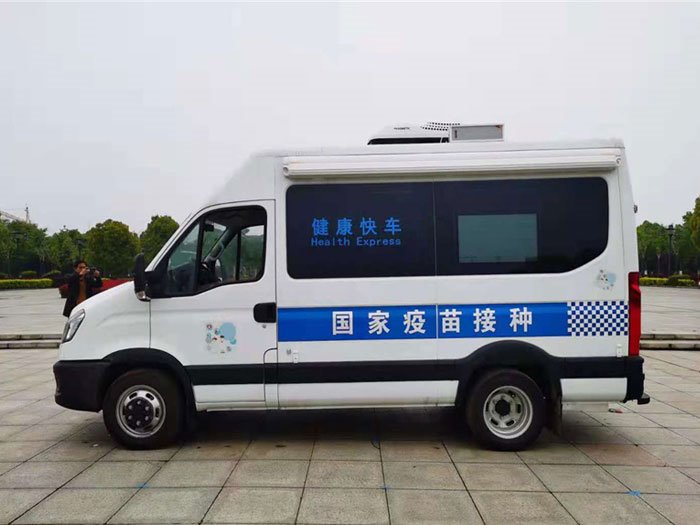 福特V348新冠疫苗接種車廠家報價-C照藍牌預防接種服務車