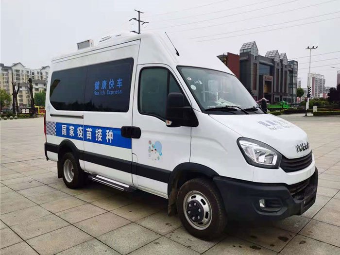 福特V348新冠疫苗接種車廠家報價-C照藍牌預防接種服務車
