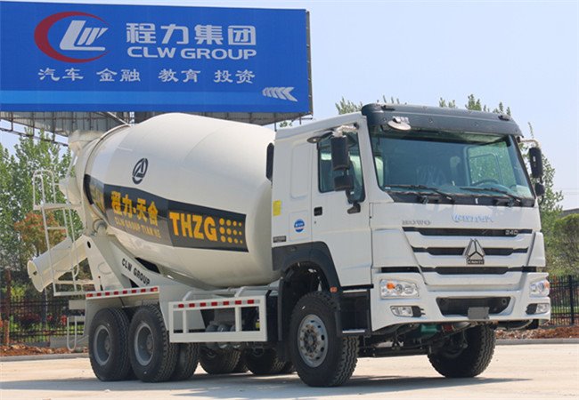 重汽豪沃12方攪拌車(chē)可分期