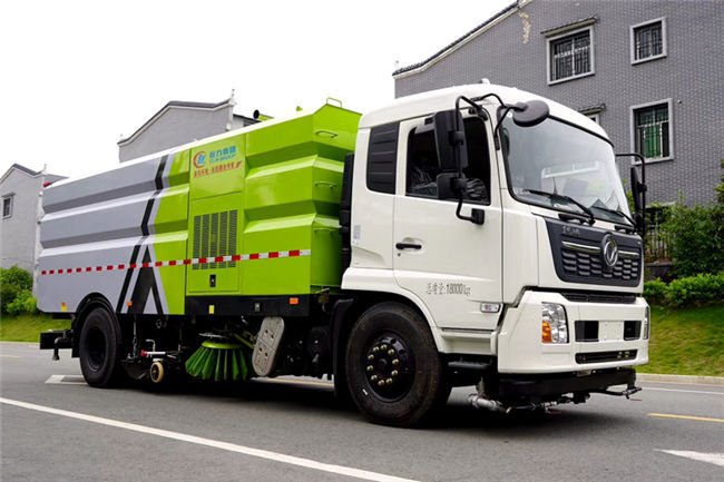 國六東風天錦16方洗掃車-9水7塵