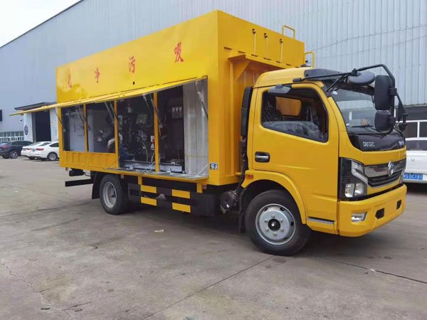 國六吸污凈化車-污水池-隔油池-化糞池處理專用車