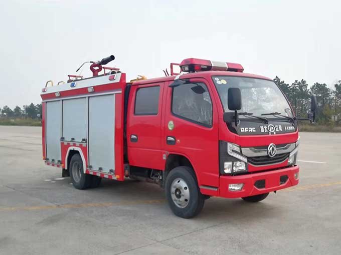 國六東風2-3噸泡沫消防車價格