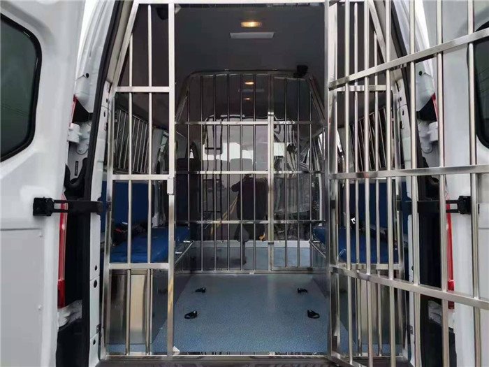 國六江鈴福特全順9人座法院警用囚車