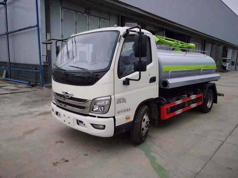 國六福田時(shí)代領(lǐng)航3小型5方吸糞車