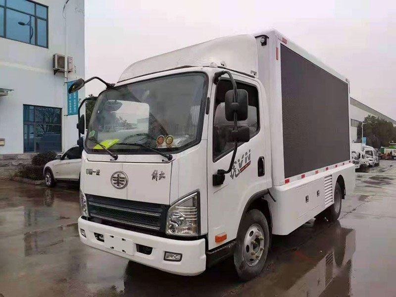 國(guó)六解放LED廣告宣傳車