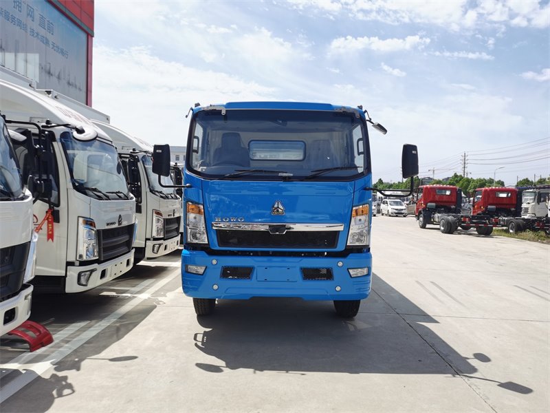 可出口的重汽豪沃冷藏運輸車