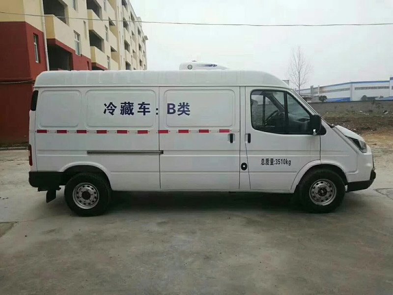國六江鈴冷藏車短途運輸好手