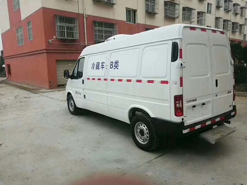 國六江鈴冷藏車短途運輸好手