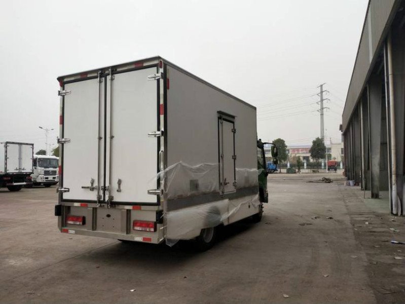 純電動陜汽冷藏車抓住賺錢商機