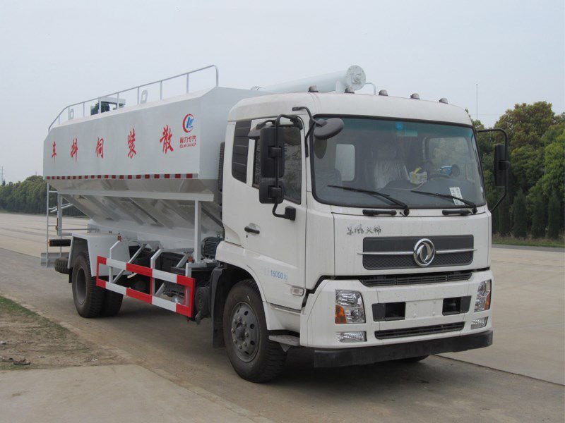 單橋散裝飼料車東風(fēng)天錦報價多少
