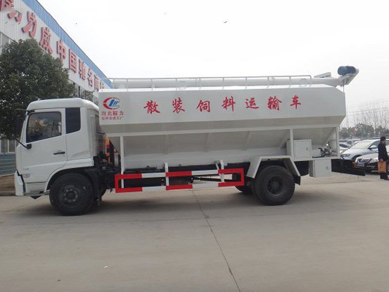 單橋散裝飼料車東風(fēng)天錦報價多少