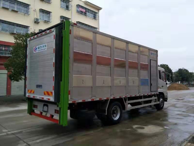 全鋁合金東風天錦生豬運輸車相當不錯