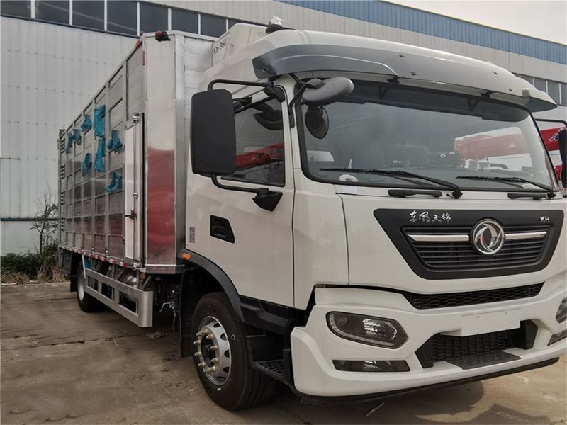 力薦一款國六單橋廂式畜禽車