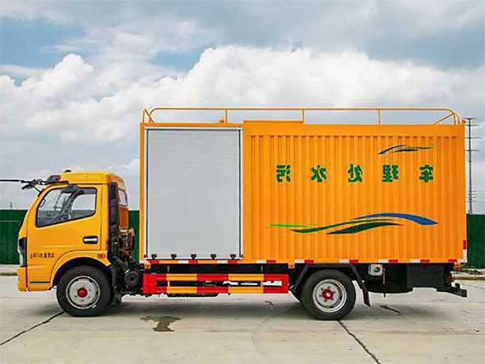 國六東風(fēng)多利卡D7黃牌污水處理車