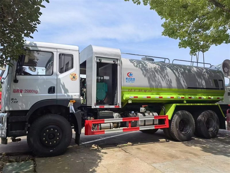 國六東風(fēng)華神T5后雙橋抑塵車上牌無憂