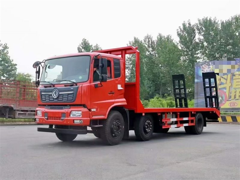 東風天錦國六小三軸平板車現(xiàn)車隨到隨提