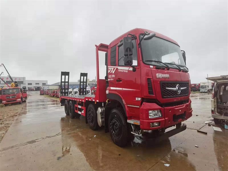東風(fēng)D7V前四后八平板運(yùn)送車推薦
