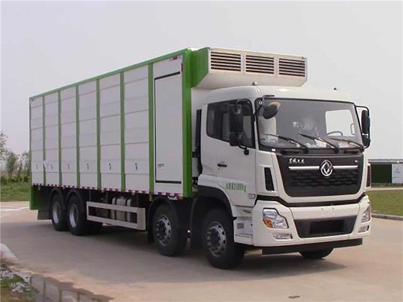 東風(fēng)天龍前四后八鋁合金畜禽運(yùn)輸車報(bào)價(jià)