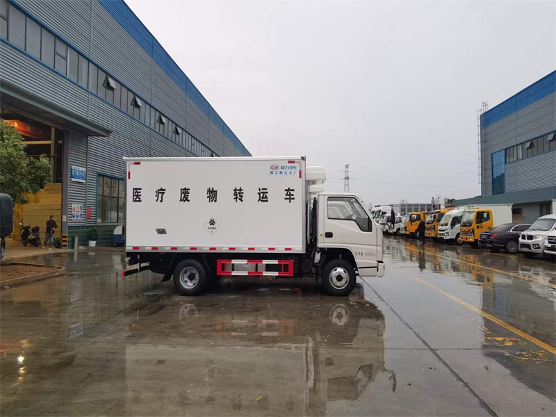 醫(yī)療廢物轉(zhuǎn)運(yùn)車江鈴順達(dá)N600窄體駕駛室