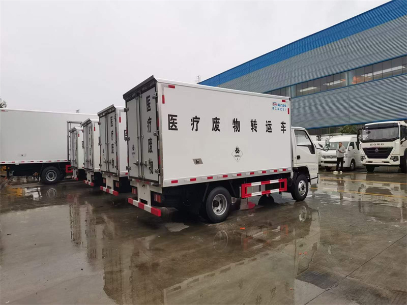 醫(yī)療廢物轉(zhuǎn)運(yùn)車江鈴順達(dá)N600窄體駕駛室
