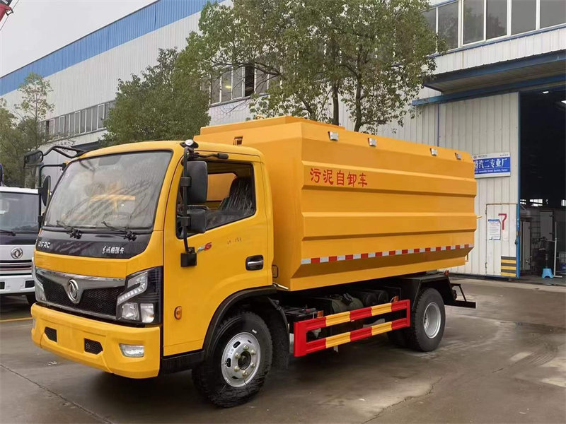 10方國六東風(fēng)福瑞卡污泥運輸車150馬力