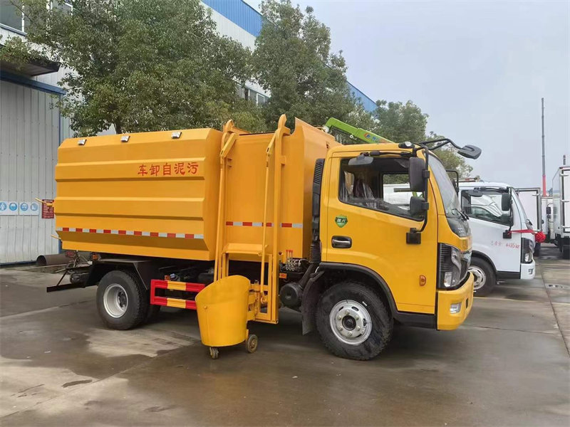 10方國六東風(fēng)福瑞卡污泥運輸車150馬力