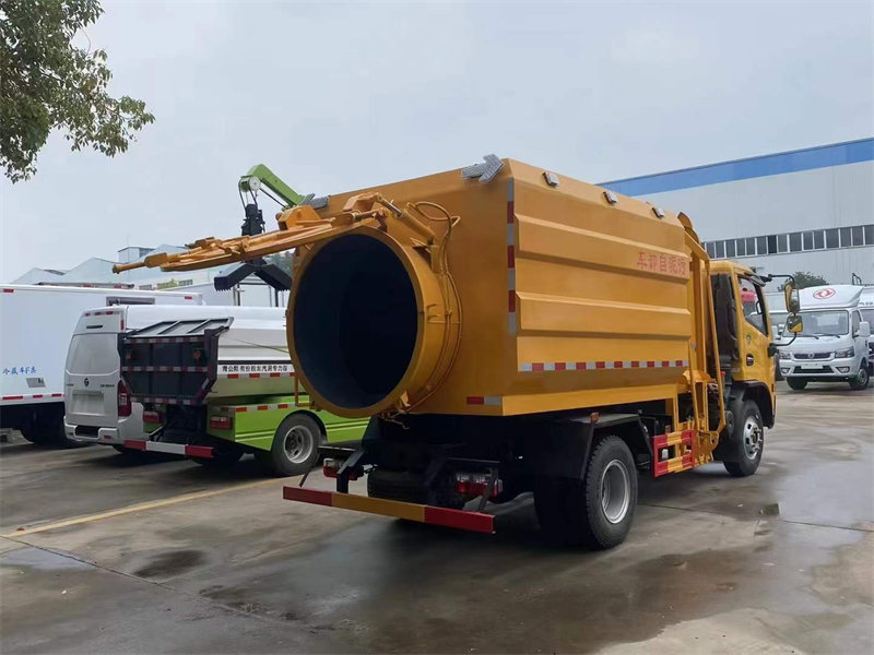 10方國六東風(fēng)福瑞卡污泥運輸車150馬力