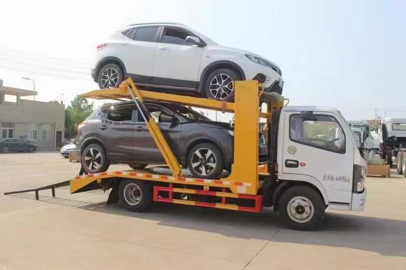 國(guó)六藍(lán)牌二位板轎運(yùn)車(chē)雙層