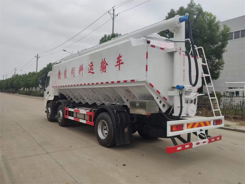 飼料車國六陜汽小三軸廠家多少錢