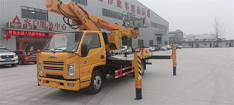24米藍(lán)牌高空作業(yè)車3360 軸距