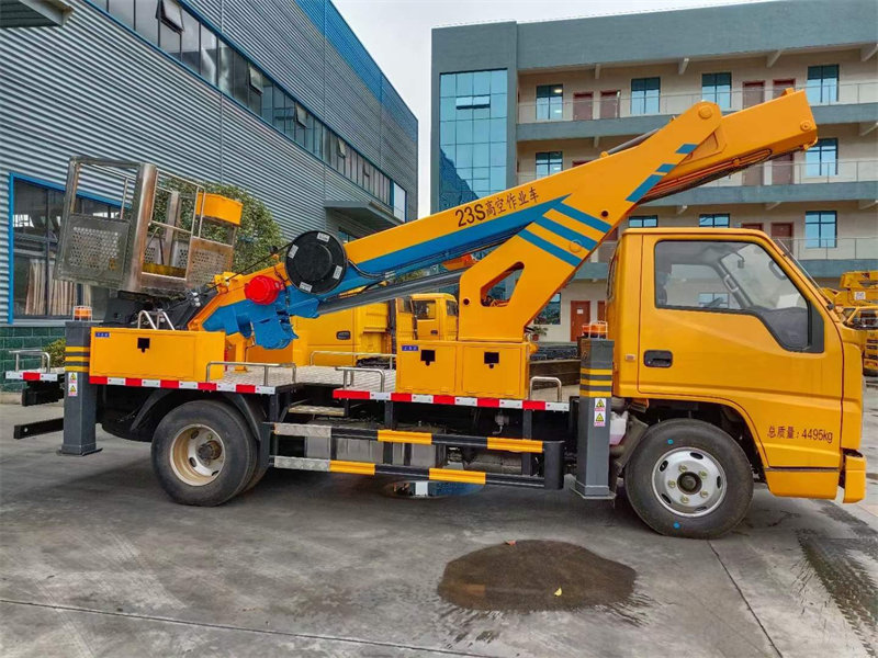 23米藍(lán)牌高空作業(yè)車直銷中心