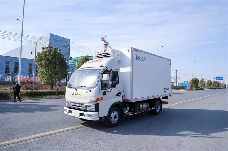國六江淮駿鈴v5冷藏車