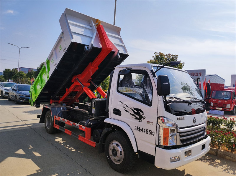 重汽王牌貨箱可卸式垃圾運(yùn)輸車
