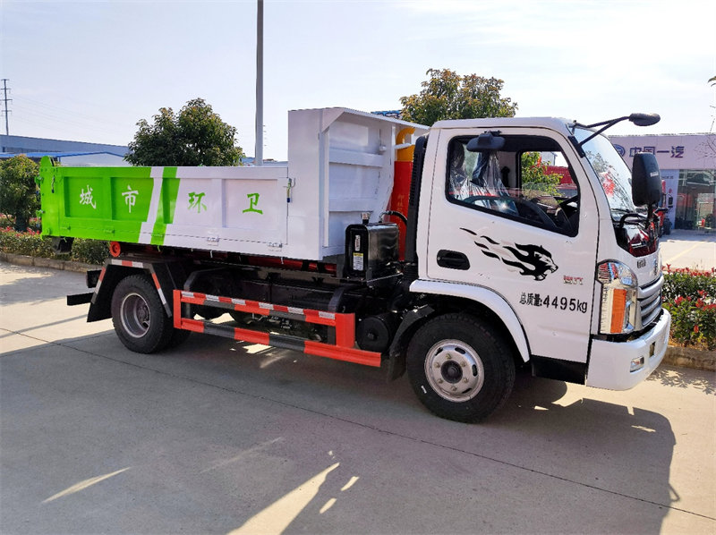 重汽王牌貨箱可卸式垃圾運(yùn)輸車