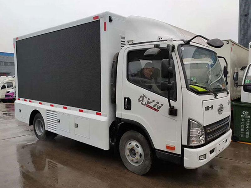 國(guó)六解放虎V廣告宣傳車(chē)