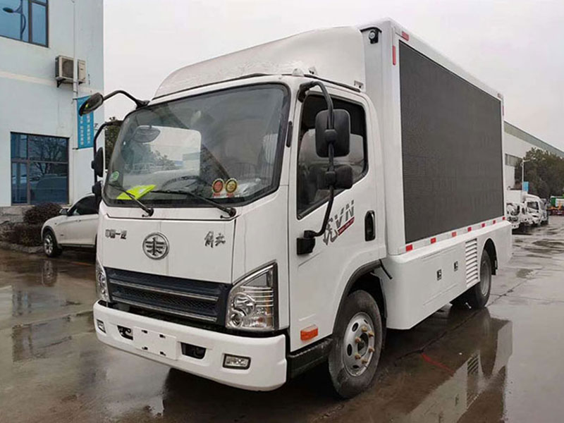 國(guó)六解放虎V廣告宣傳車(chē)