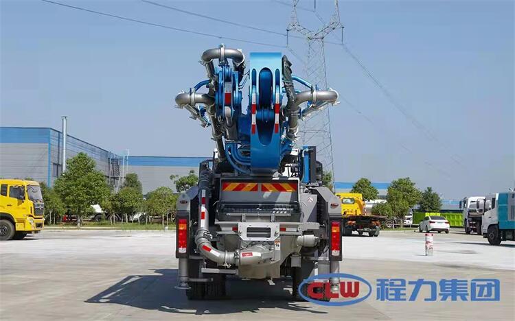 國(guó)六陜汽70米混凝土泵車