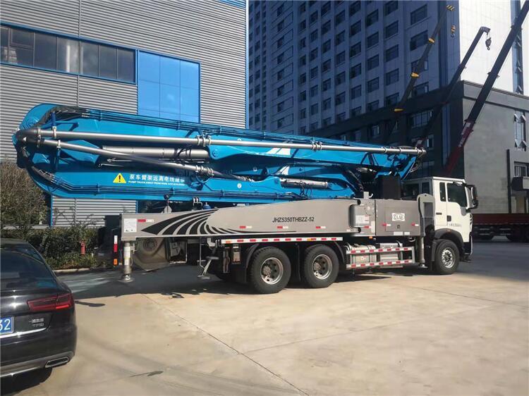國(guó)六陜汽70米混凝土泵車