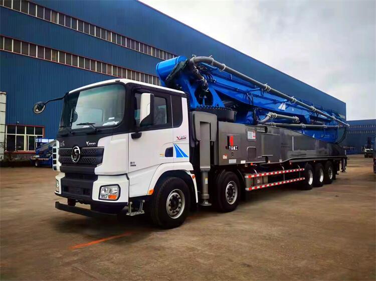 國(guó)六陜汽70米混凝土泵車
