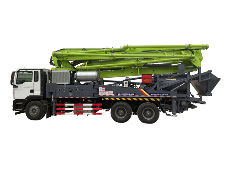 國(guó)六重汽40米雙橋攪拌混凝土泵車(chē)一體機(jī)
