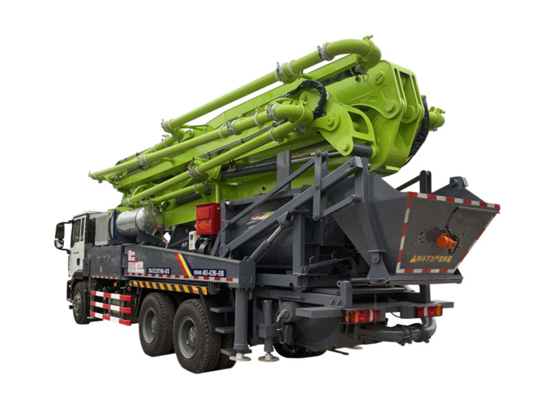 國(guó)六重汽40米雙橋攪拌混凝土泵車(chē)一體機(jī)