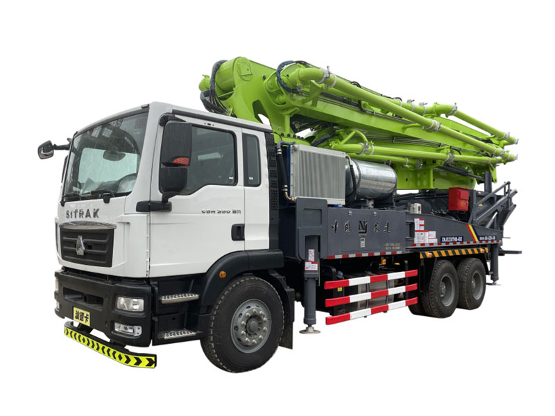 國(guó)六重汽40米雙橋攪拌混凝土泵車(chē)一體機(jī)
