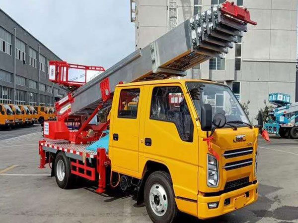 國六32米藍(lán)牌云梯車