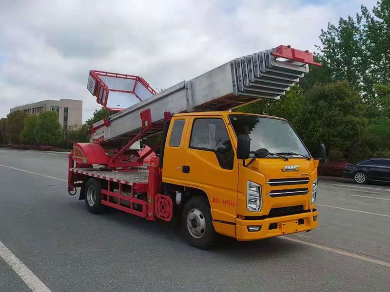 國(guó)六江鈴順達(dá)升級(jí)版36米高空云梯搬家車