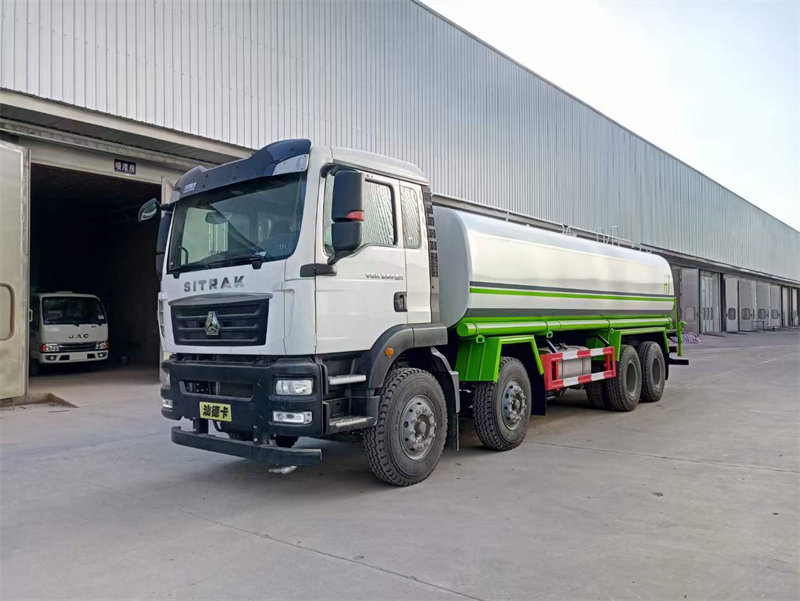 重汽汕德卡前四后八25方灑水車
